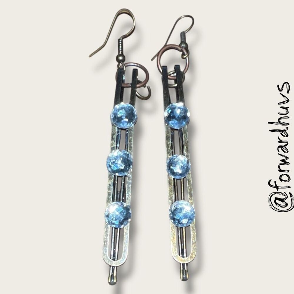 Bundle Sale 3 for $15 | Hand Crafted Barrette-Inspired Design Earrings